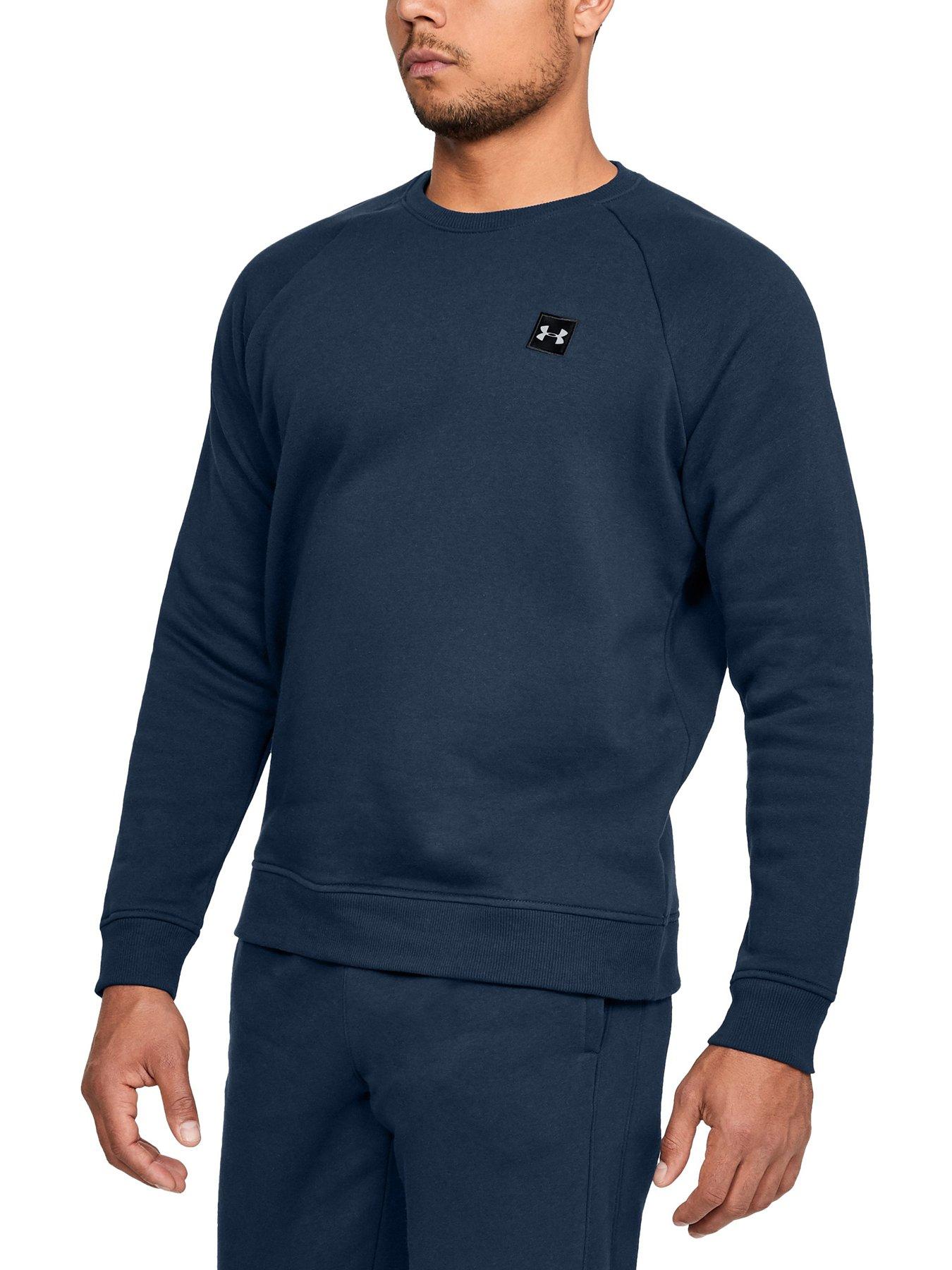 under armour men's rival fleece crew