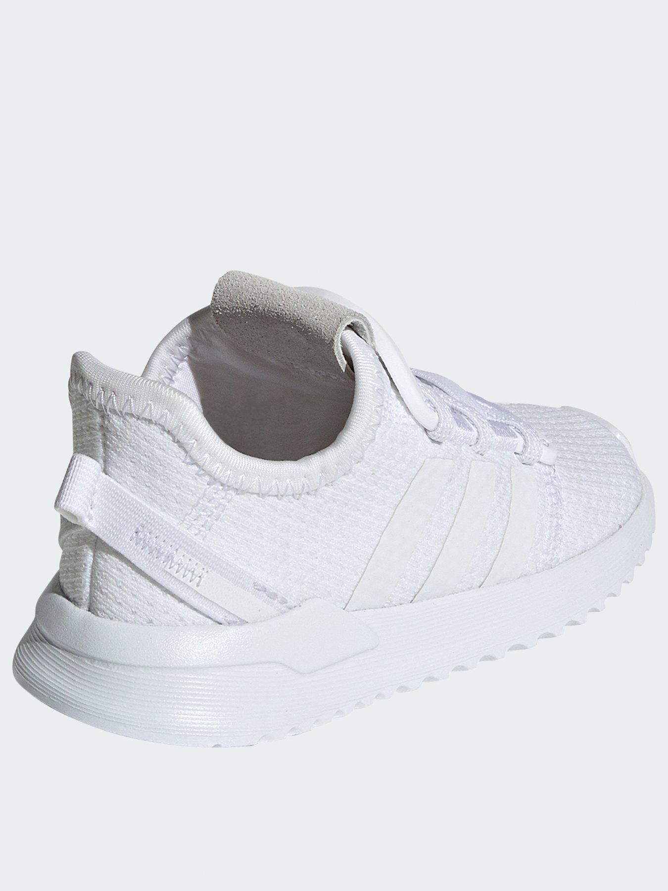adidas white u_path trainers