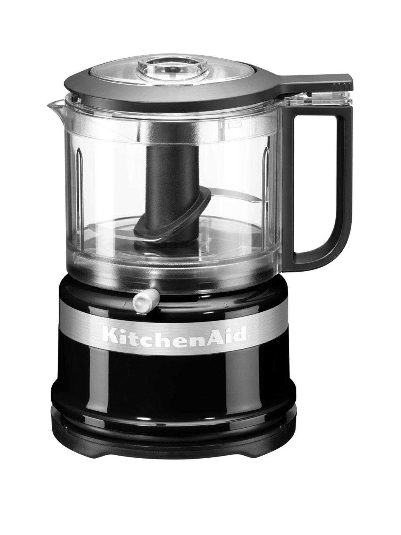 Product photograph of Kitchenaid Mini Food Processor - Onyx Black from very.co.uk