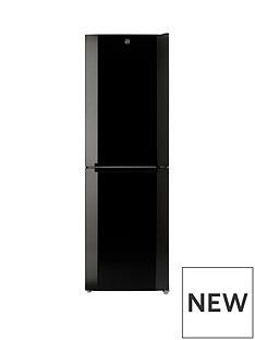 Hoover HMNB6182BK 60cm Total No Frost Fridge Freezer - Black