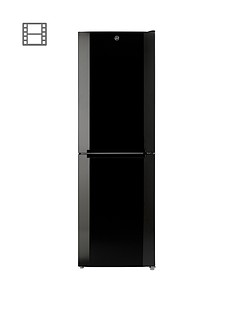 Hoover HMNB6182BK 60cm Wide Total No Frost Fridge Freezer - Black
