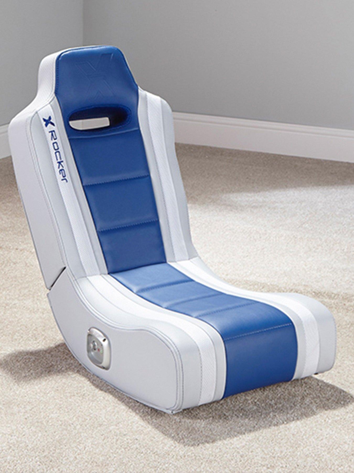 X Rocker Hydra 2.0 Floor Rocker Gaming Chair Blue very.co.uk