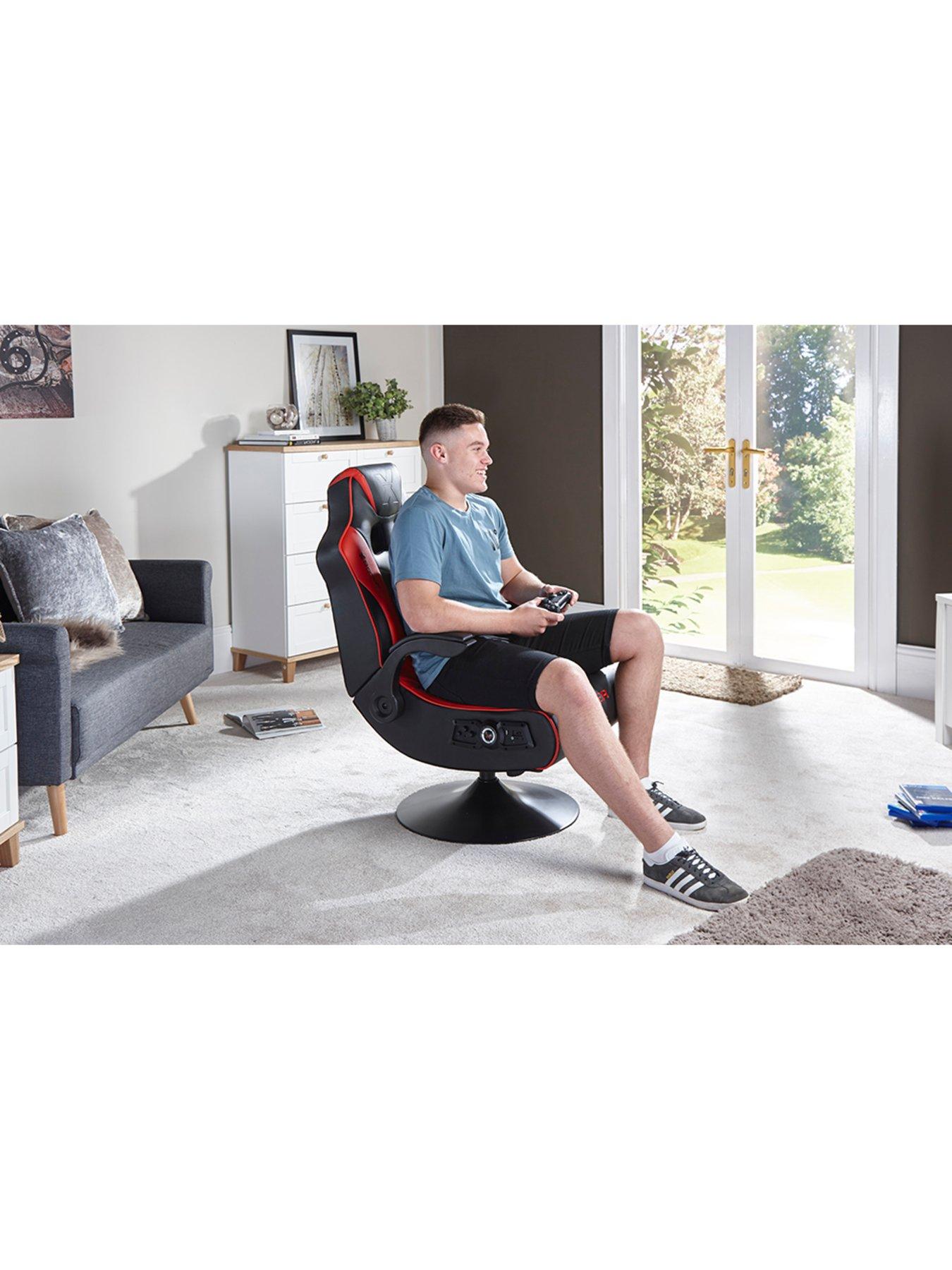 X Rocker Viper 2.1 DAC Pedestal Gaming Chair very.co.uk