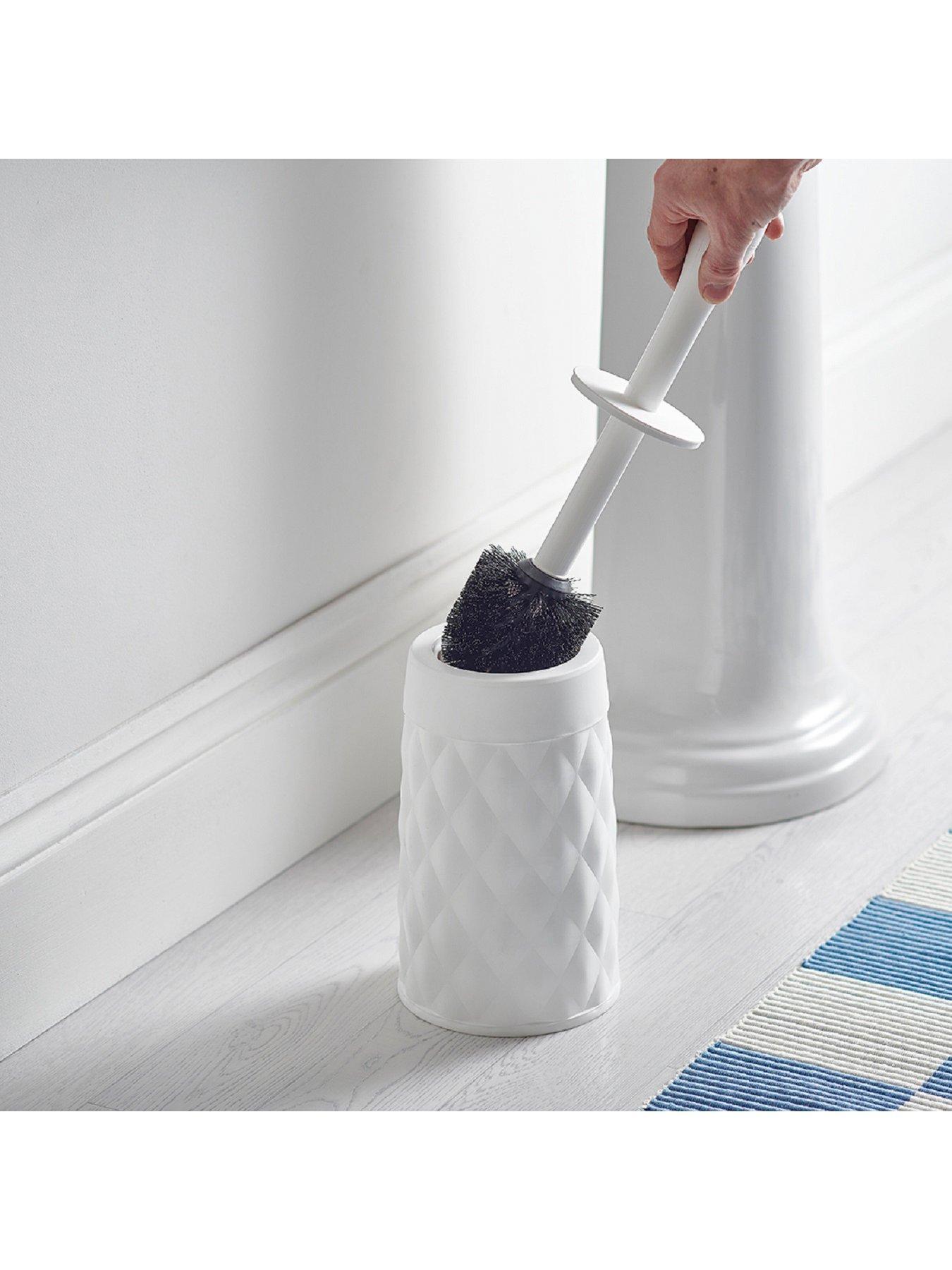 Addis Diamond Finish Toilet Brush Set very