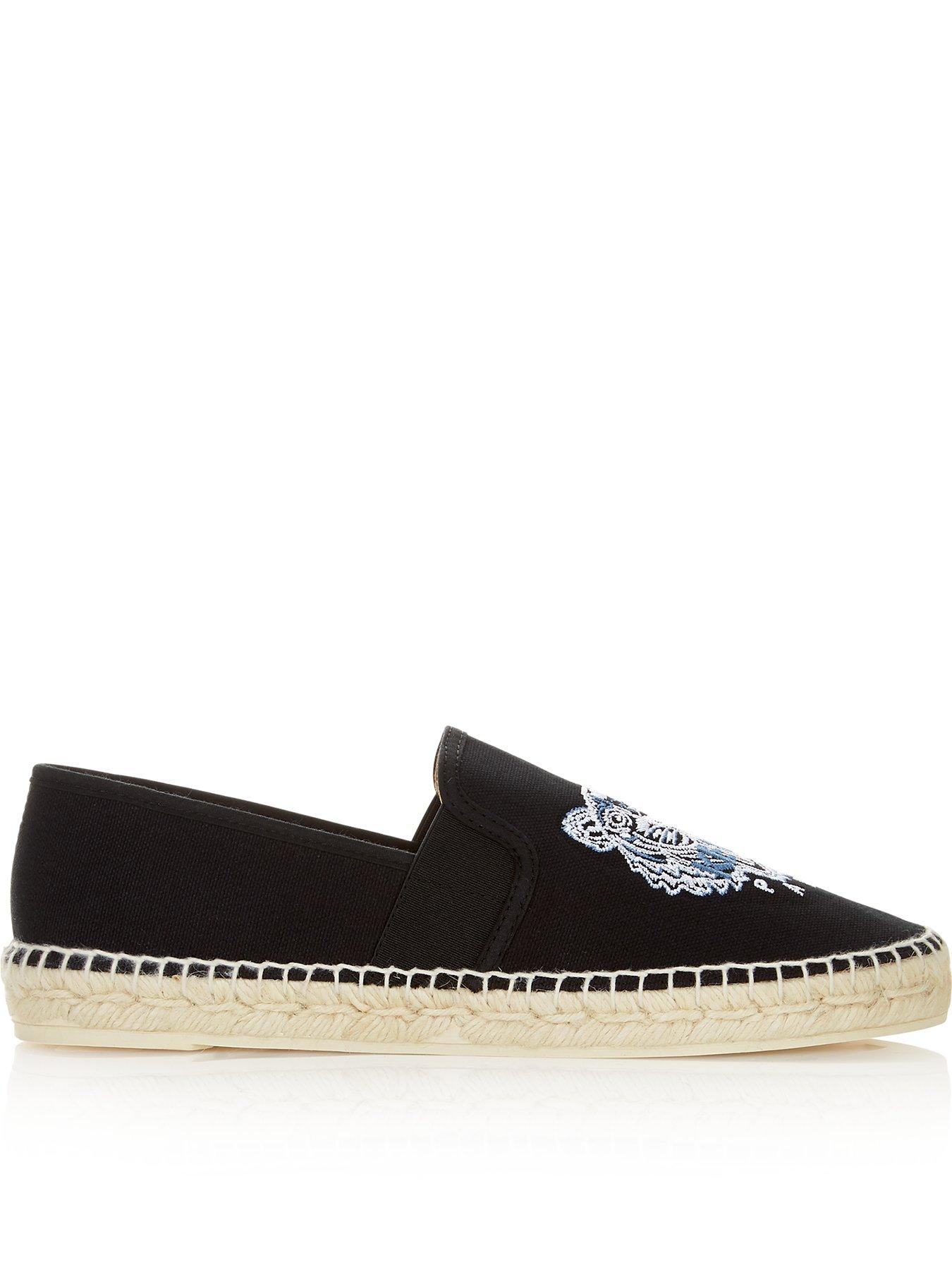 kenzo suede espadrilles