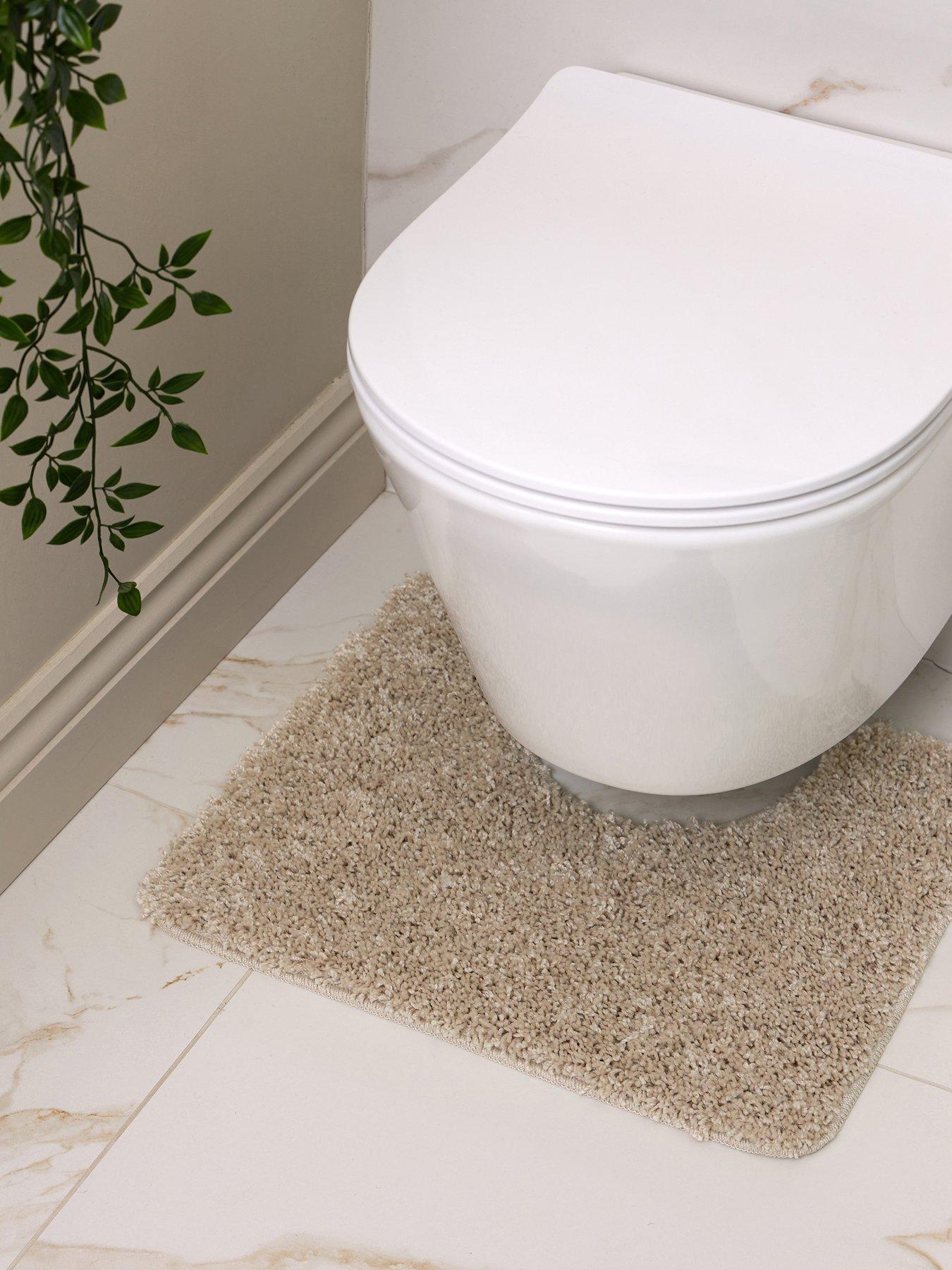 The Very Collection Easy Care Stain Resistant Pedestal Bath Mat