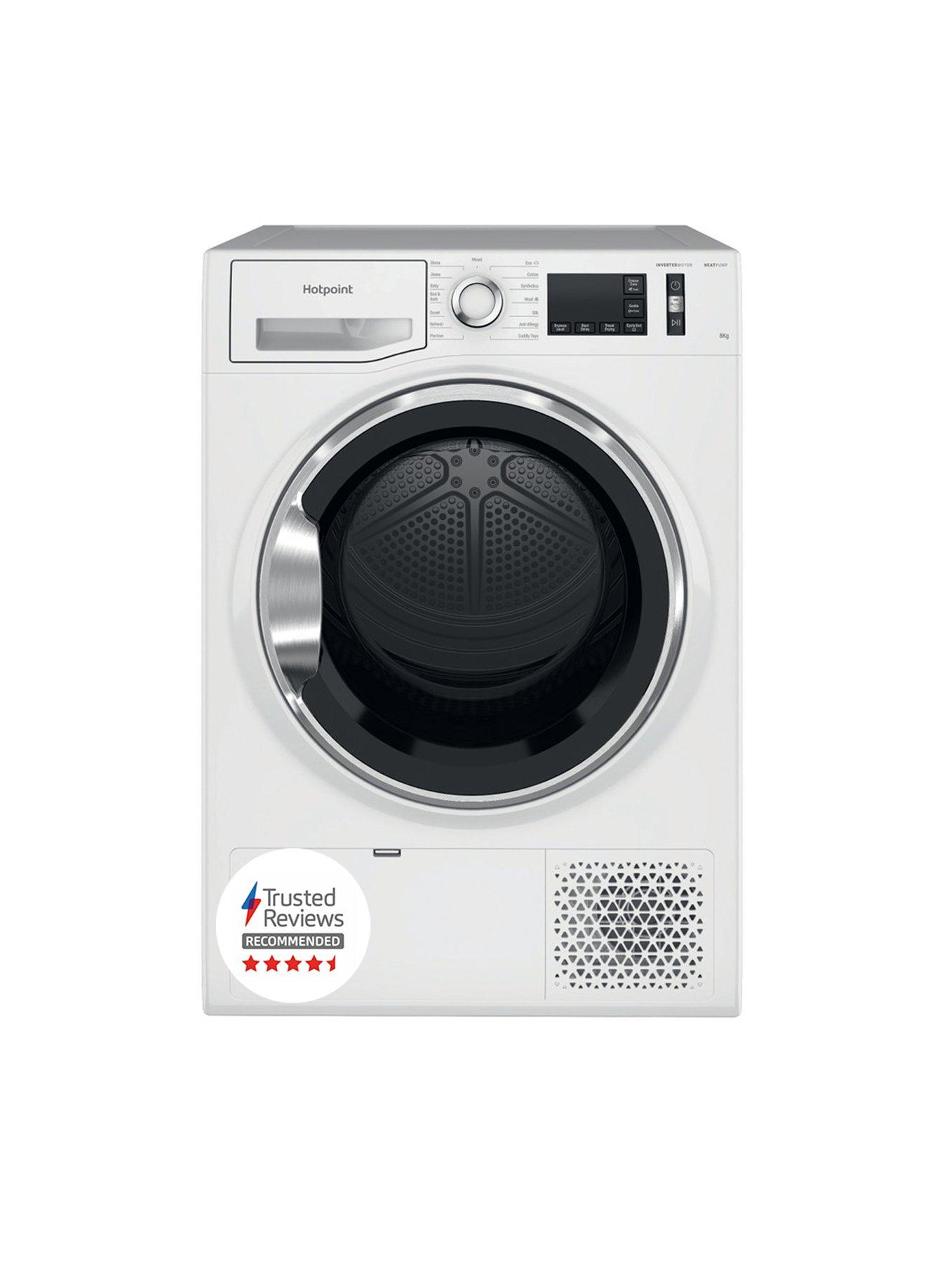Image 5 of 7 of Hotpoint ActiveCare NTM1182XB 8kg Load Heat Pump Tumble Dryer - White