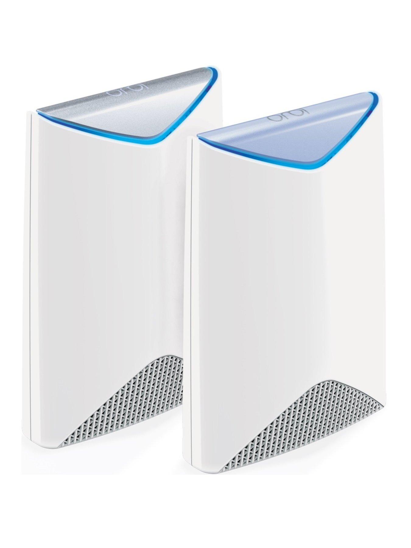 Netgear Srk60 Orbi Pro Whole Home Mesh Wi-Fi System (Up To 4000 Sq Ft Coverage), Tri-Band Ac3000 (3.0 Gbps)