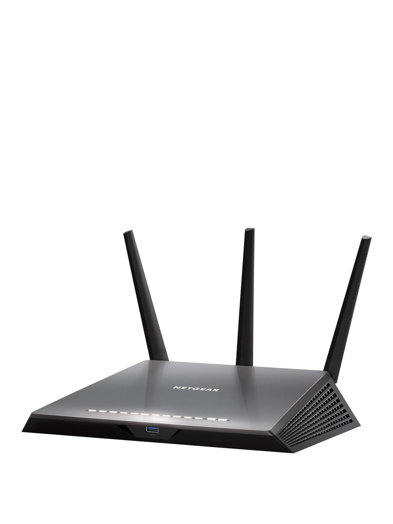 Netgear R7100Lg-100Eus Nighthawk Ac1900 Dual Band Wireless Wi-Fi Gigabit Cable Router With Built In 4G Lte