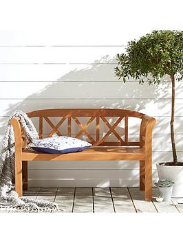 Product photograph of Very Home Positano 2-seater Bench - Fsc Reg Certified from very.co.uk
