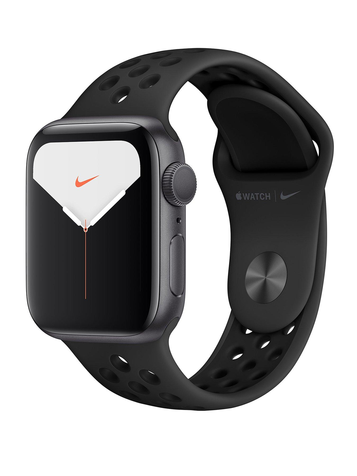 Apple Watch Nike Series 5 (GPS), 40mm Space Grey Aluminium ...