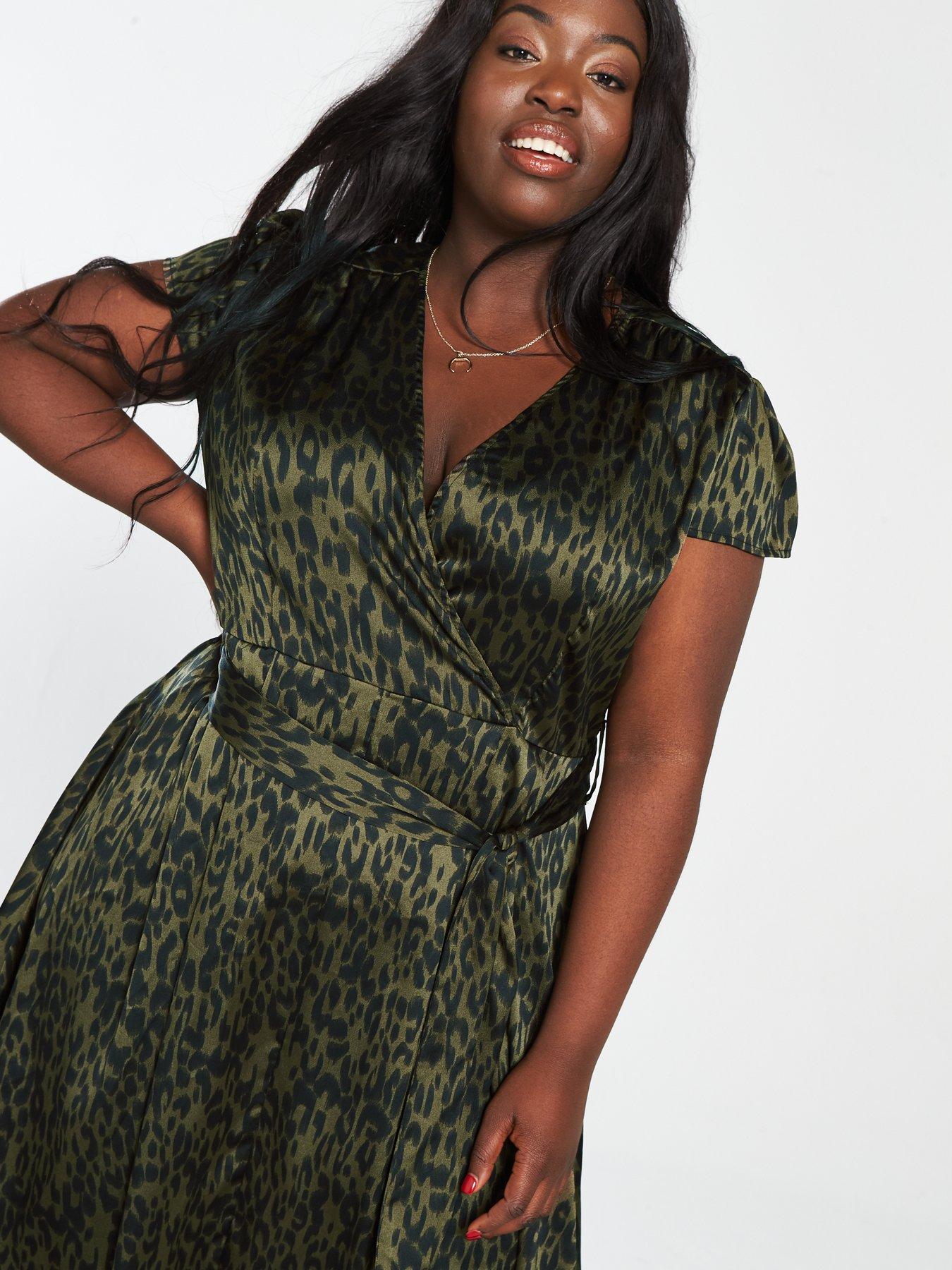ax paris curve dip hem dress