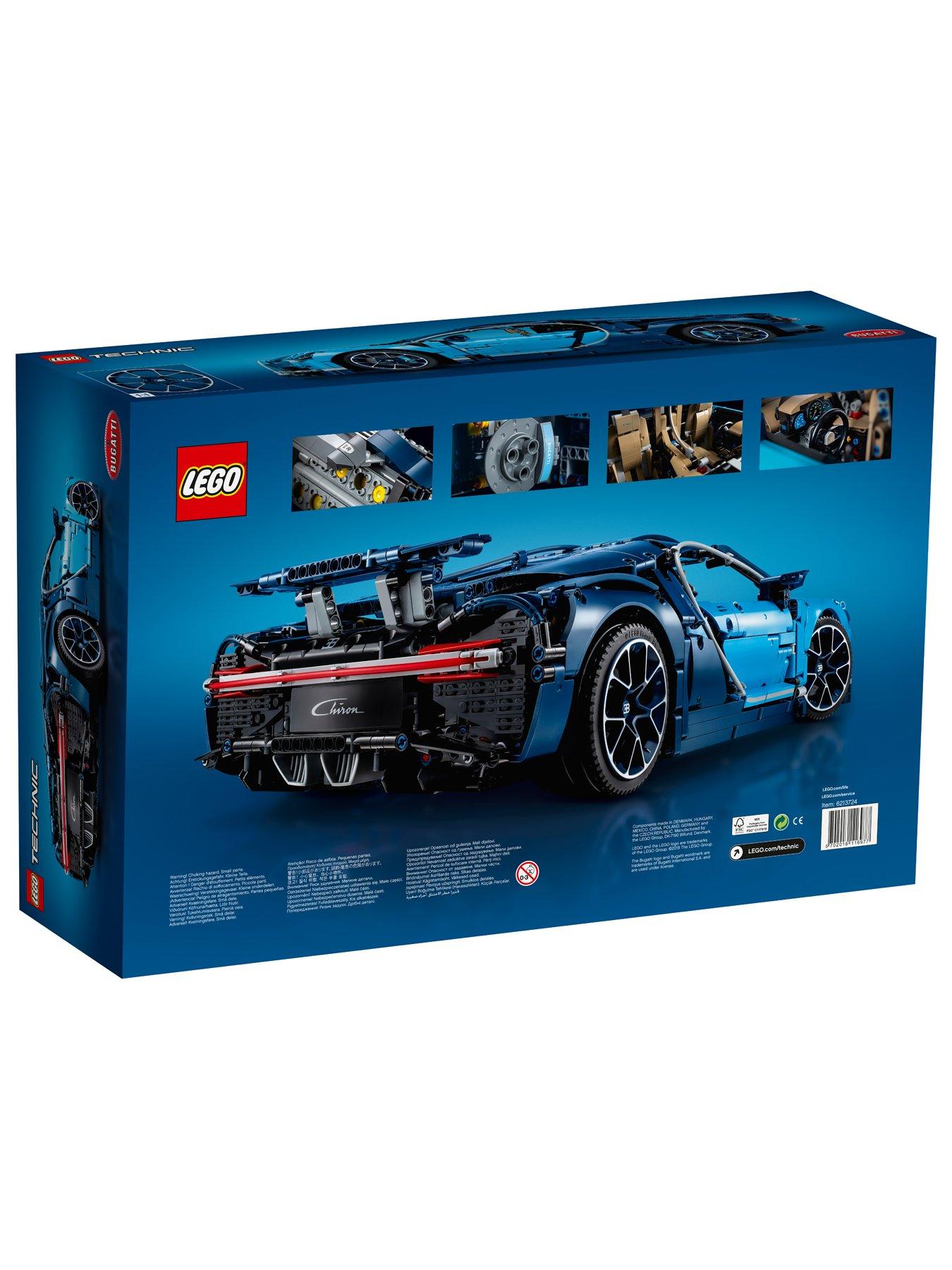 LEGO Technic 42083 Bugatti Chiron Car 