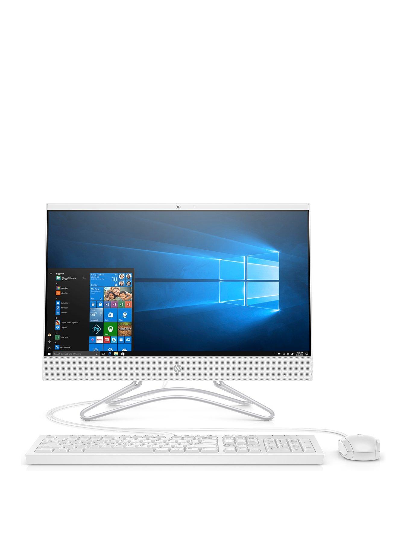Hp 24-F0020Na Intel&Reg; Core&Trade; I3 Processor, 8Gb Ram, 1Tb Hard Drive, 23.8 Inch All In One Desktop - White - All In One Only