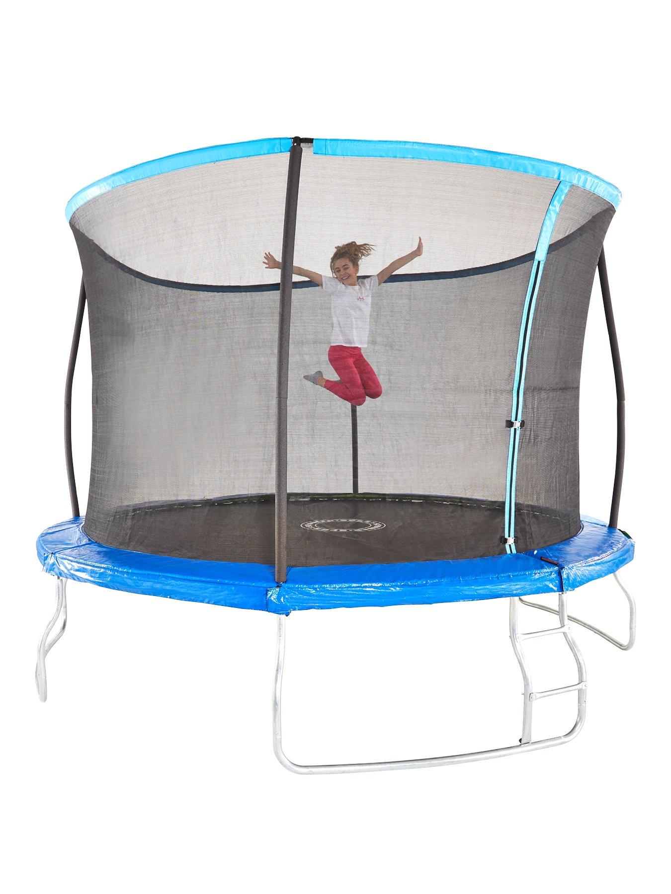 Sportspower 12ft Trampoline With Easi Store Folding Enclosure