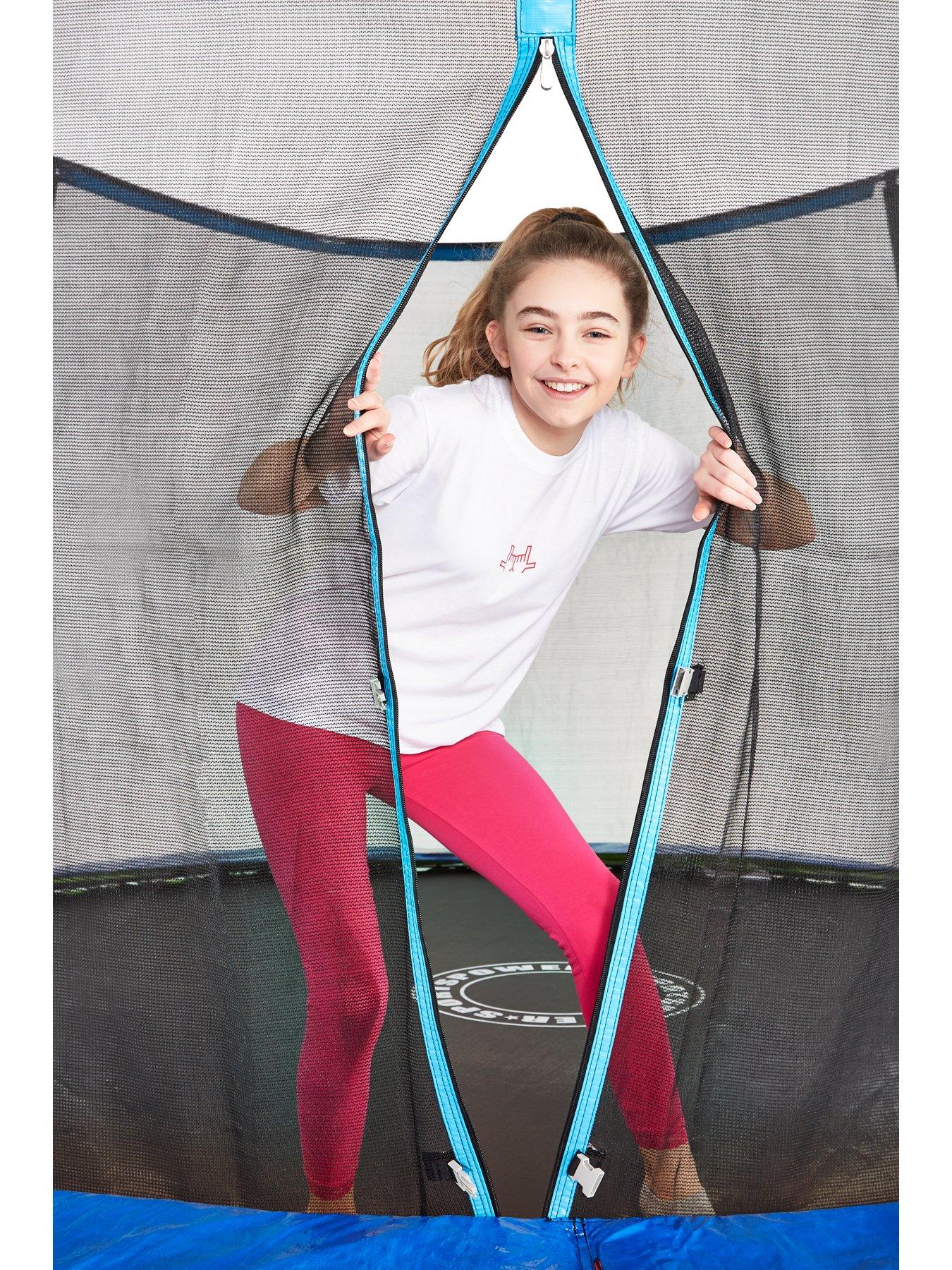 Sportspower 12ft Trampoline with Easi Store Folding Safety