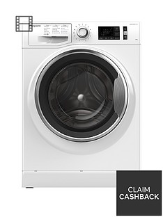 Hotpoint Active Care NM111045WCA 10kg Load, 1400 Spin Washing Machine - White