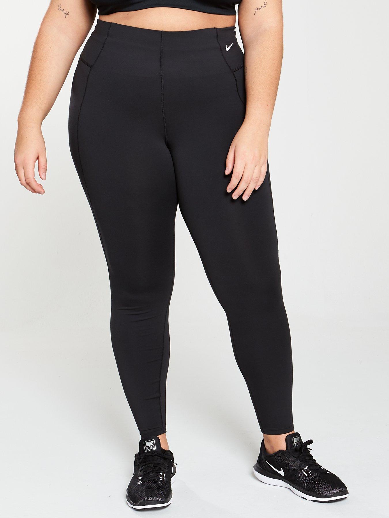 nike training sculpt legging in black