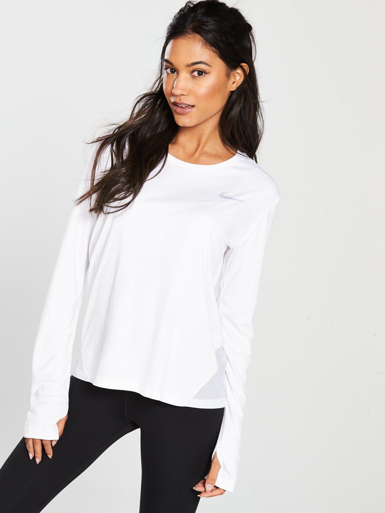 nike miler top ls