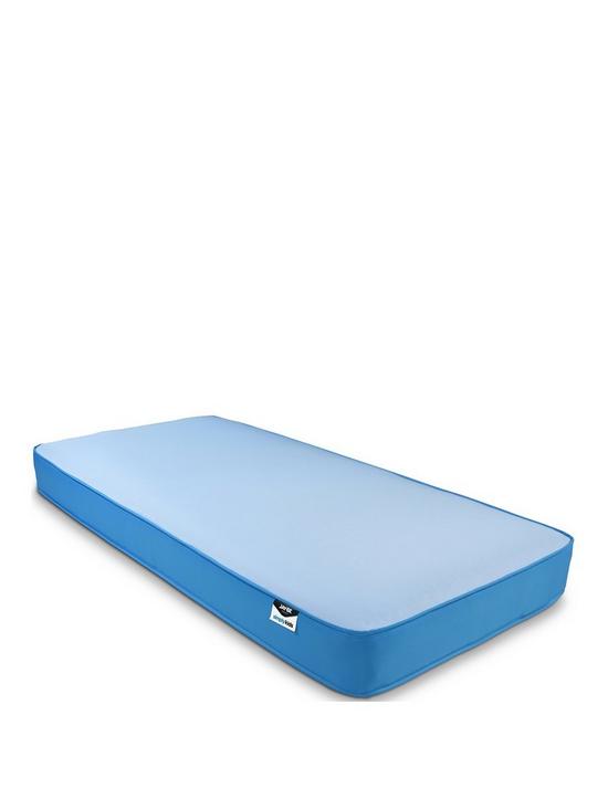 front image of jaybe-simply-kids-waterproof-anti-microbial-foam-free-sprung-single-mattress-90-cm