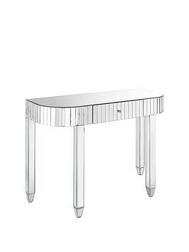 Product photograph of Very Home Phoebe Mirrored Dressing Table from very.co.uk