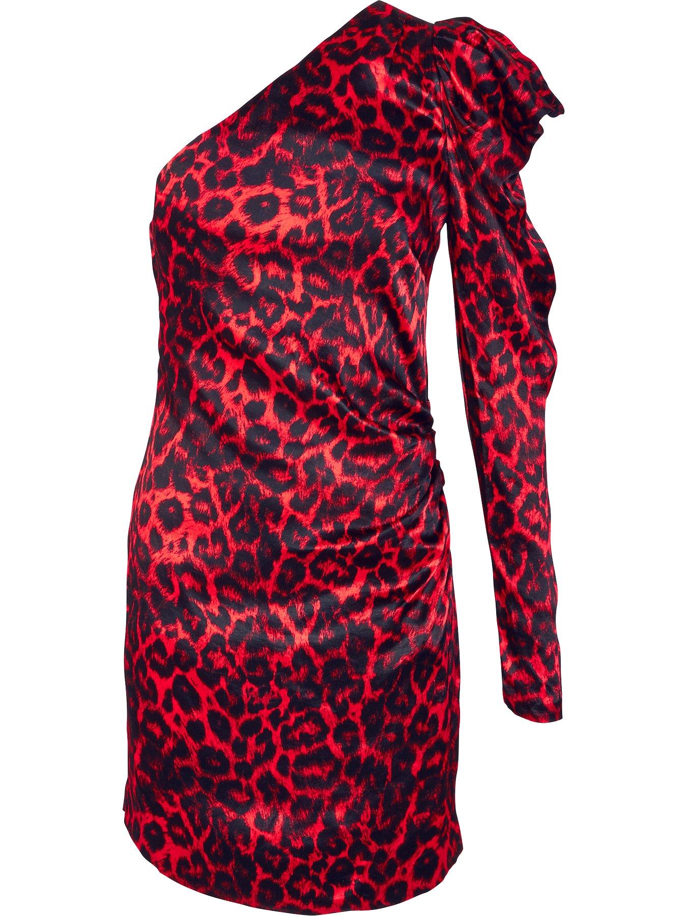 bec and bridge cheetah dress