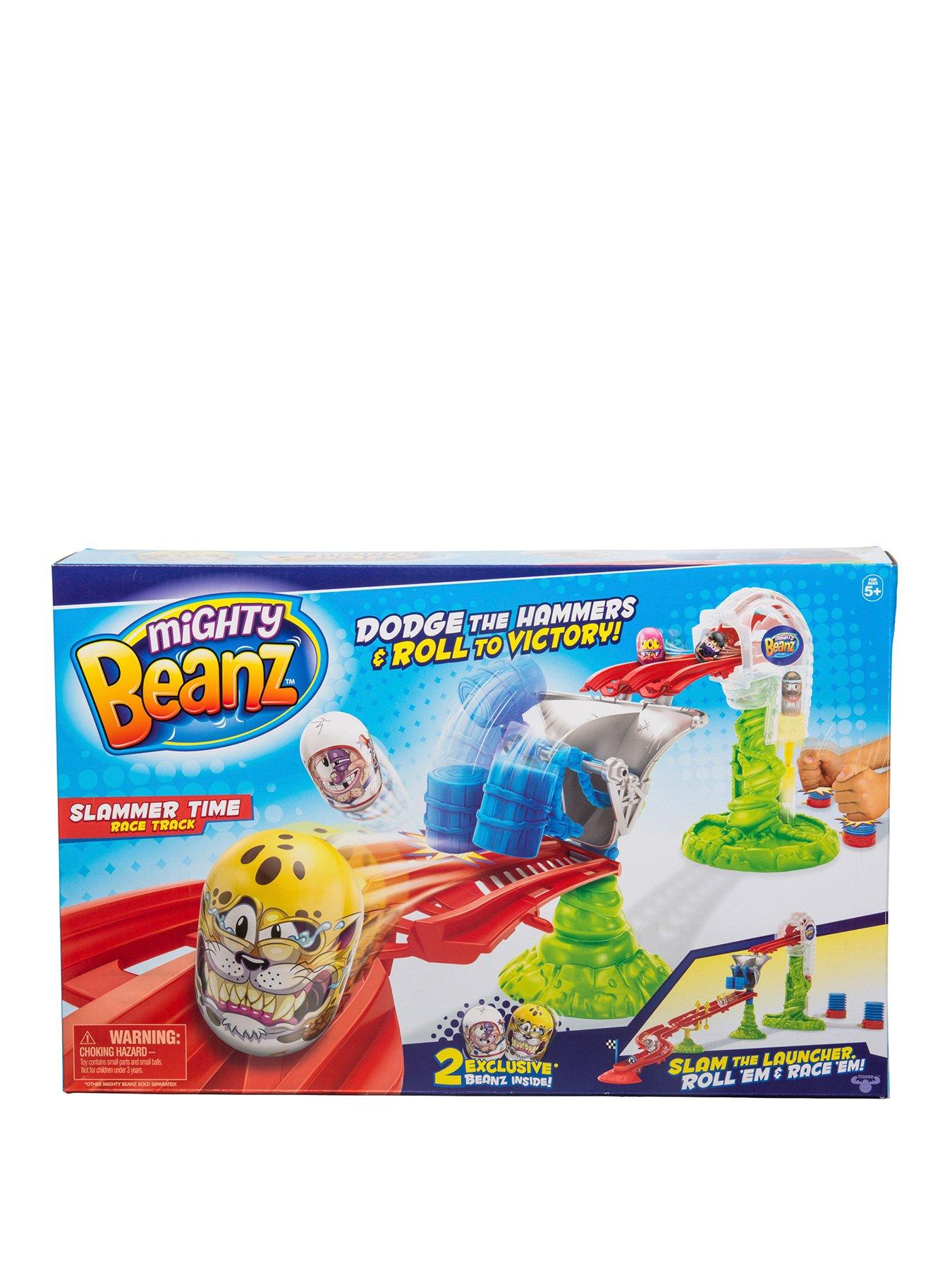 mighty beanz slammer time race track