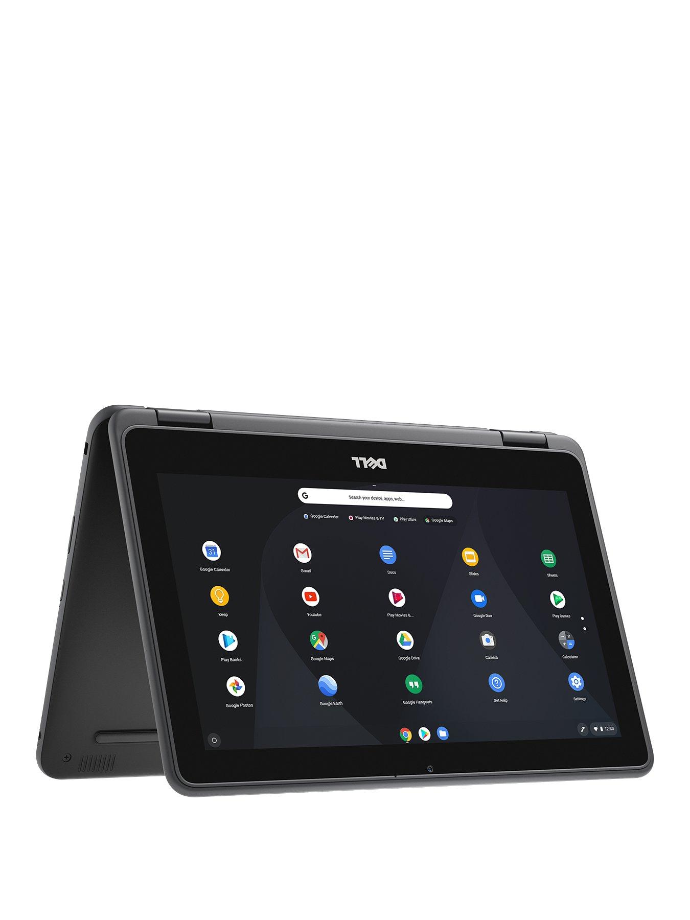 Dell Inspiron 11-3000 Series, Intel&Reg; Celeron&Reg; Processor, 4Gb Ram, 64Gb Storage, 11.6 Inch Touchscreen 2-In-1 Chromebook - Grey