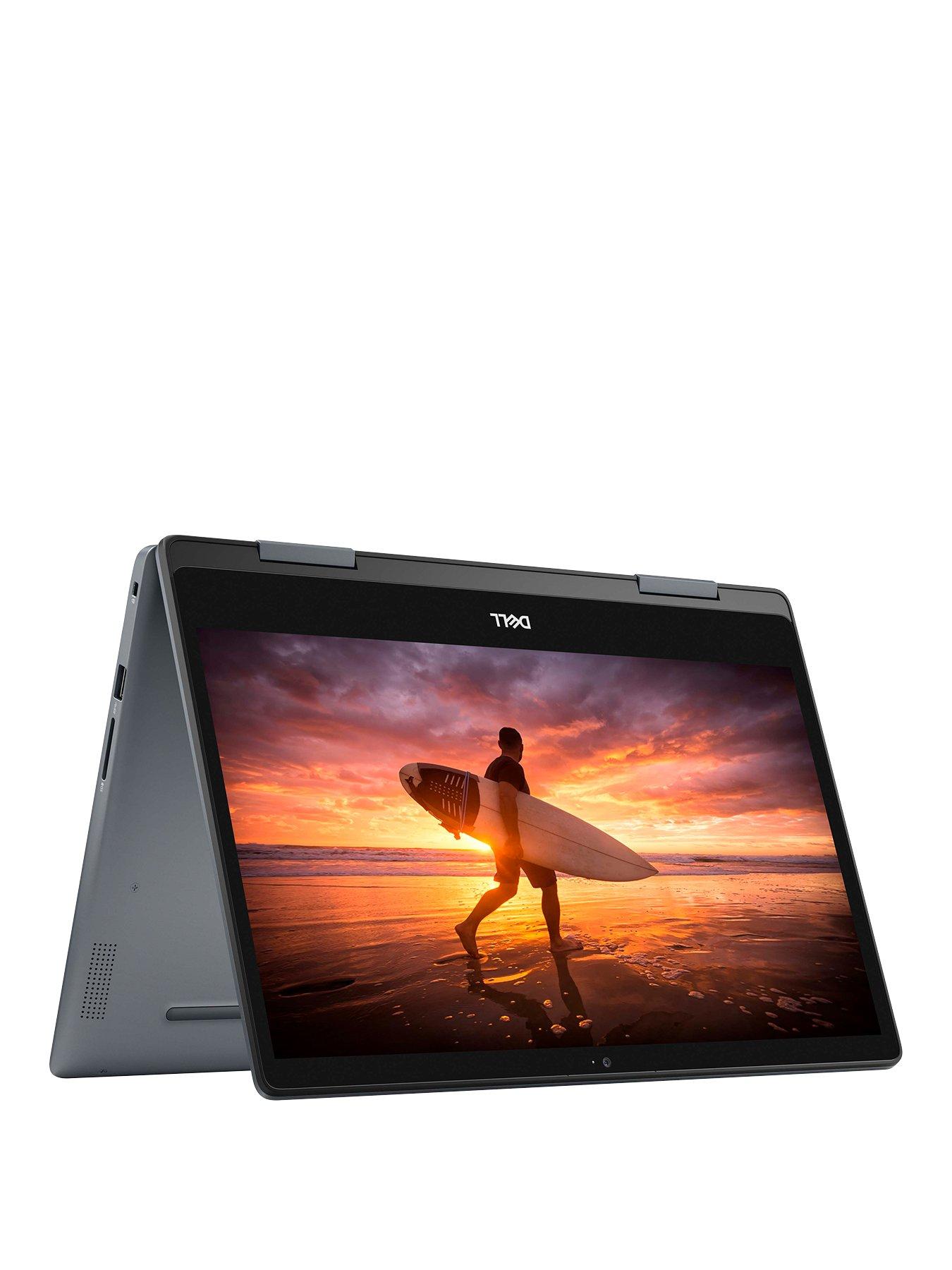 Dell Inspiron 14-5000 Series, Intel&Reg; Core&Trade; I3-8145U Processor, 4Gb Ddr4 Ram, 256Gb Ssd, 14 Inch Full Hd Touchscreen 2-In-1 Laptop - Grey - Laptop With Microsoft Office 365 Home 1 Yr