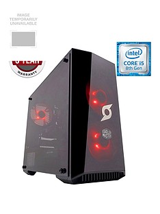 Zoostorm StormForce Onyx Intel Core i5 Processor, GeForce GTX 1060 6Gb Graphics, 8Gb RAM, 1Tb HDD & 120Gb SSD, Gaming PC