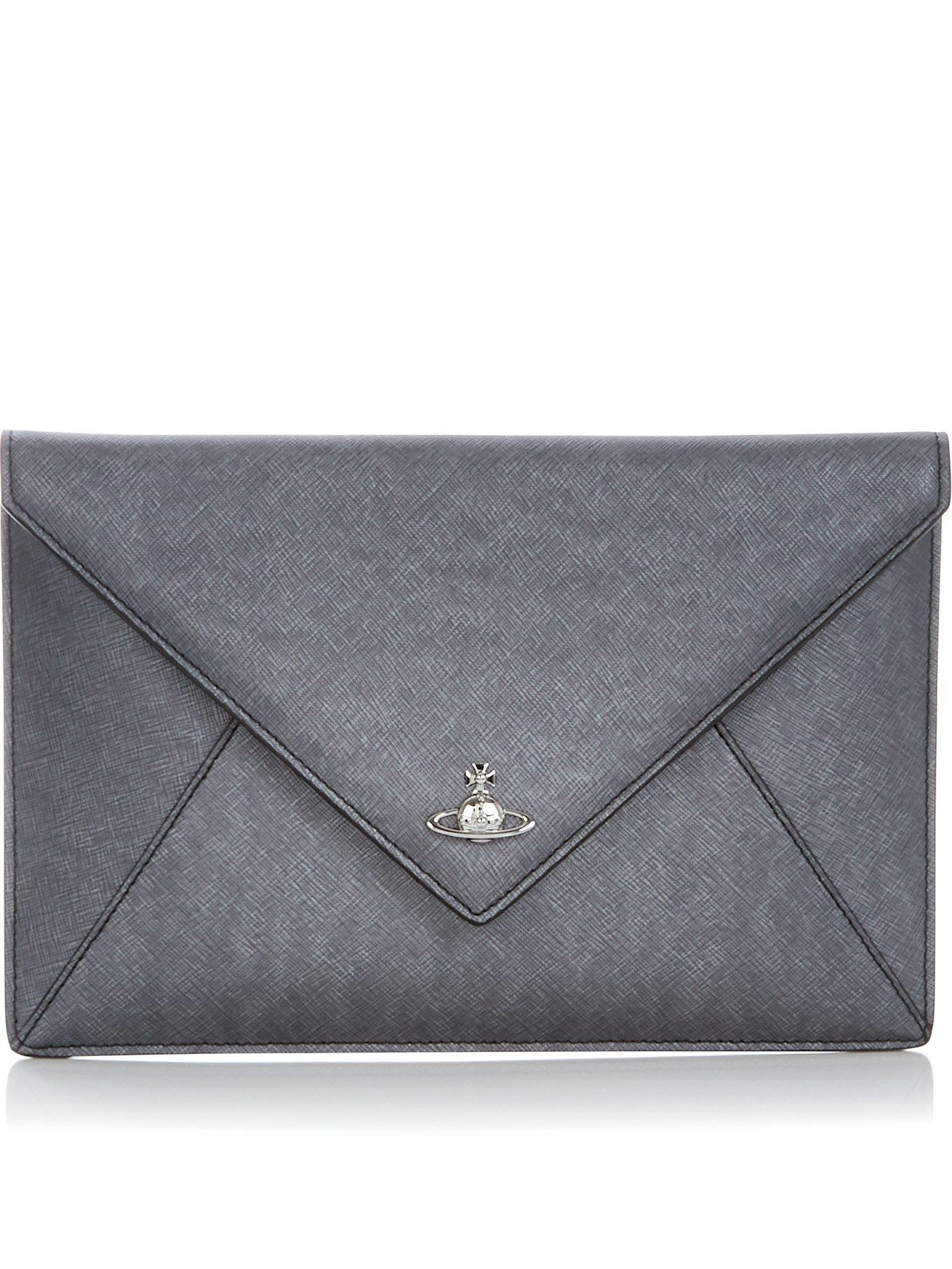 grey vivienne westwood purse