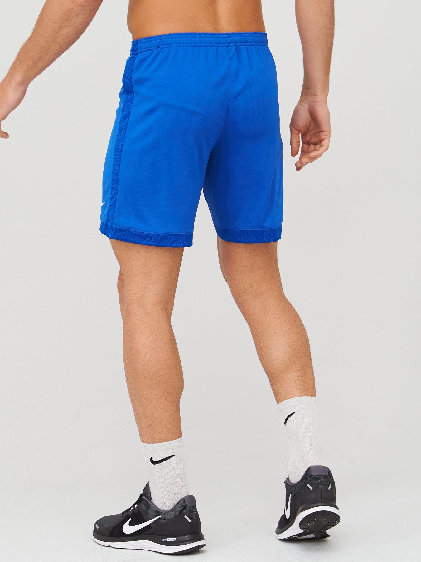 nike academy shorts blue