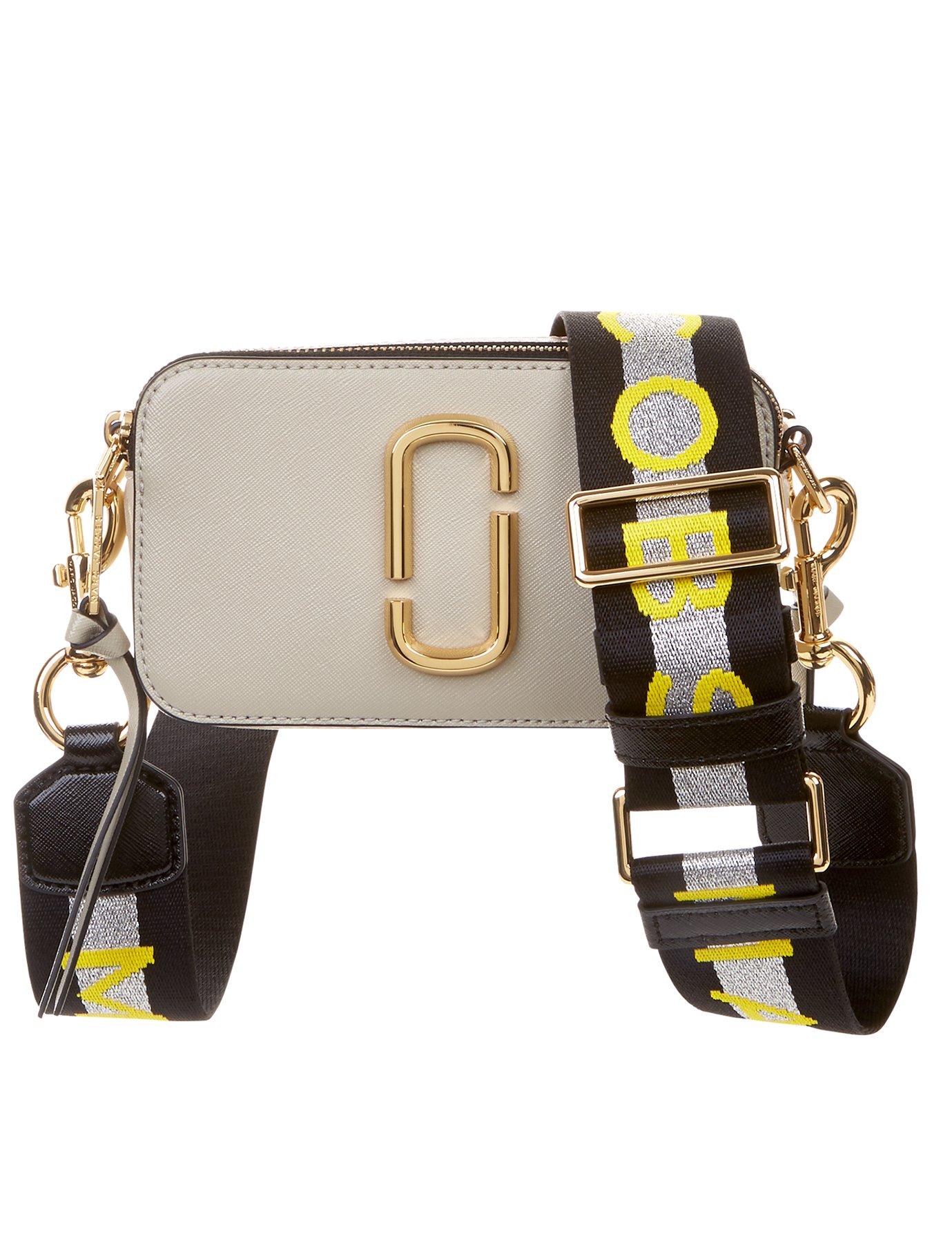 MARC JACOBS Snapshot Crossbody Bag - Grey | very.co.uk