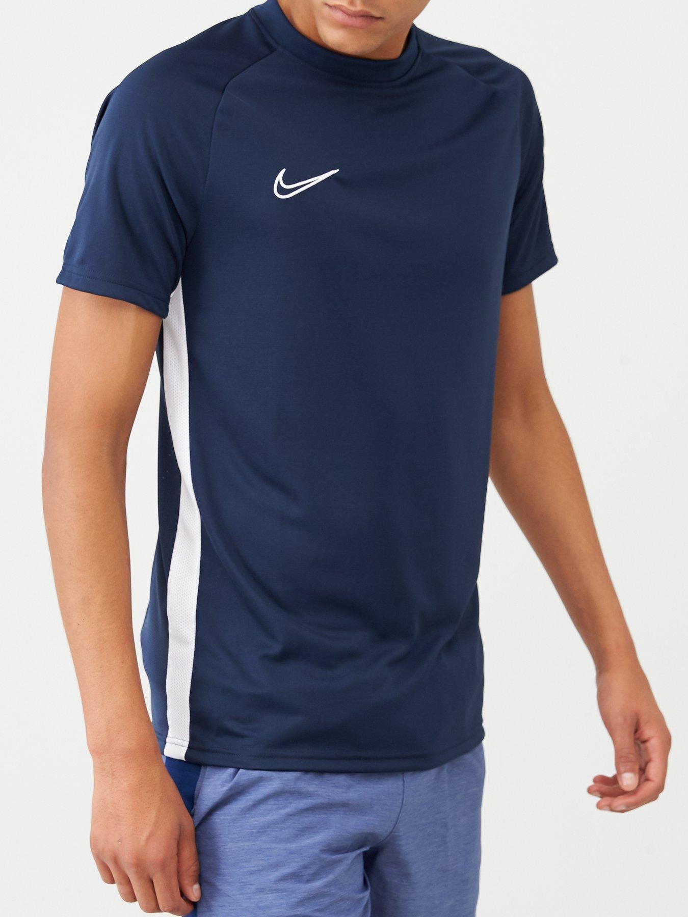Nike Academy Dry T-Shirt - Navy | very 
