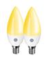  image of hive-active-lightnbspe14nbspdimmablenbspcandlelight-bulbs--nbsptwin-pack