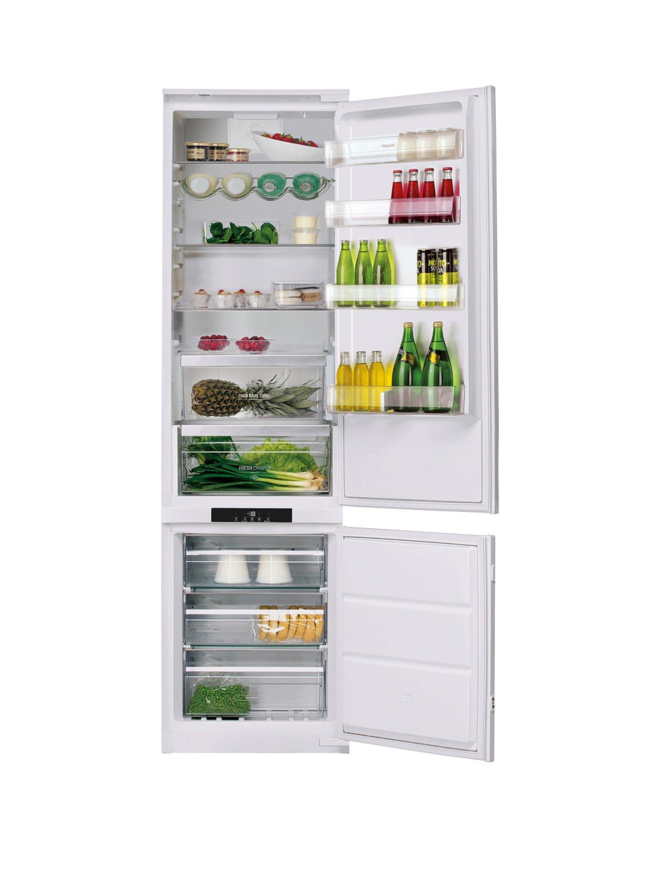 Hotpoint Day 1 Bcb8020Aafc.1 193.5Cm High, 55Cm Wide, Integrated Frost-Free Fridge Freezer - White