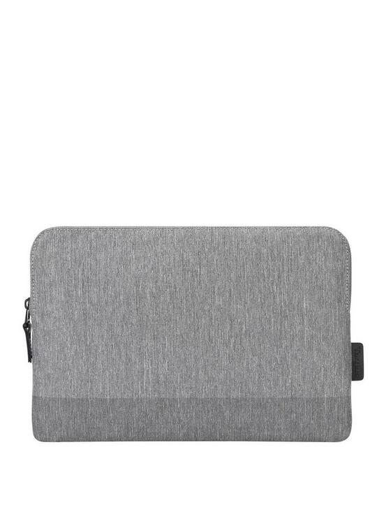 front image of targus-citylite-laptop-sleeve-specifically-designed-to-fit-156-inch-laptop-grey