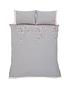  image of catherine-lansfield-embroidered-blossom-duvet-cover-set-grey