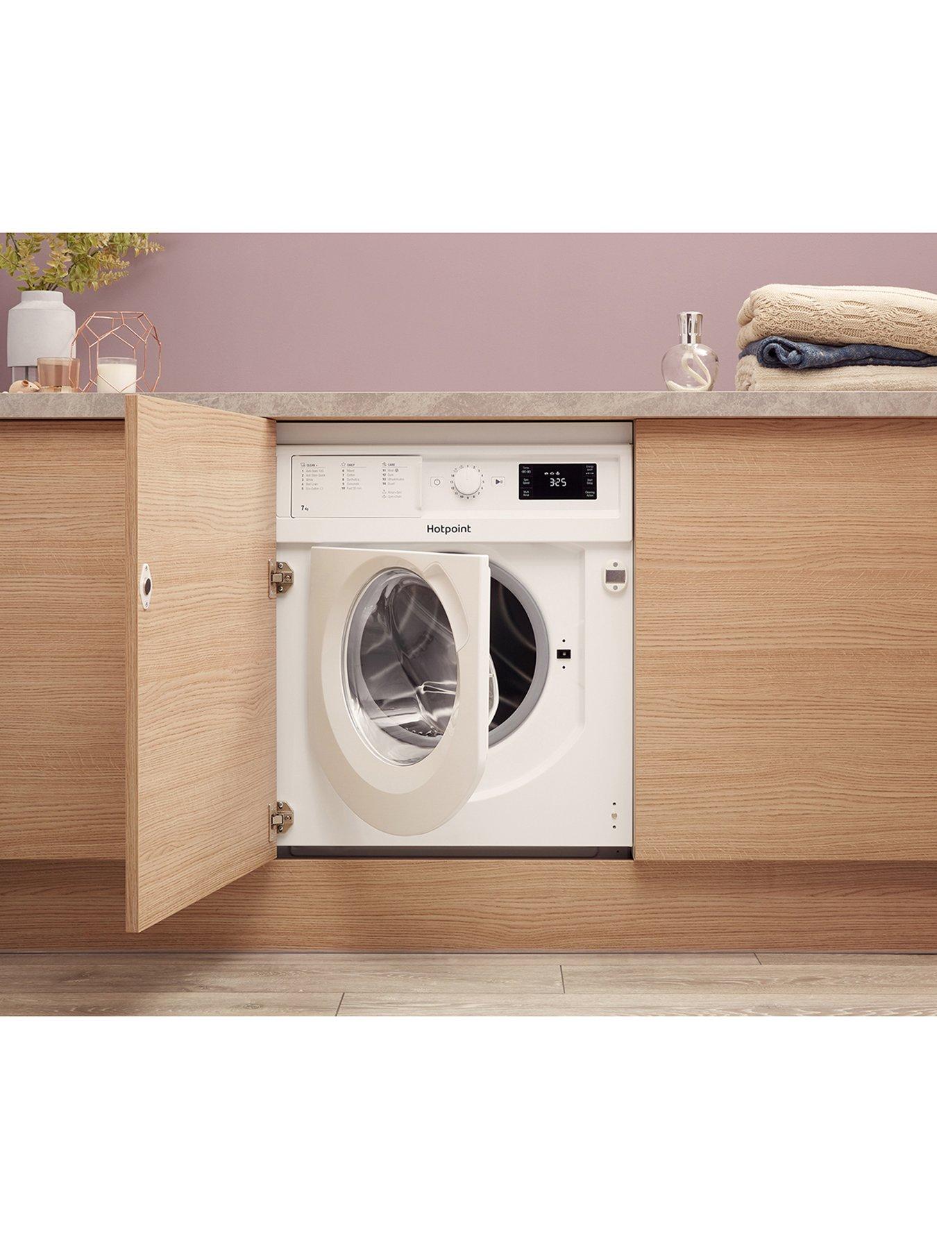 Image 4 of 7 of Hotpoint BIWMHG71483UKN 7kg Load, 1400 Spin Integrated Washing Machine - White