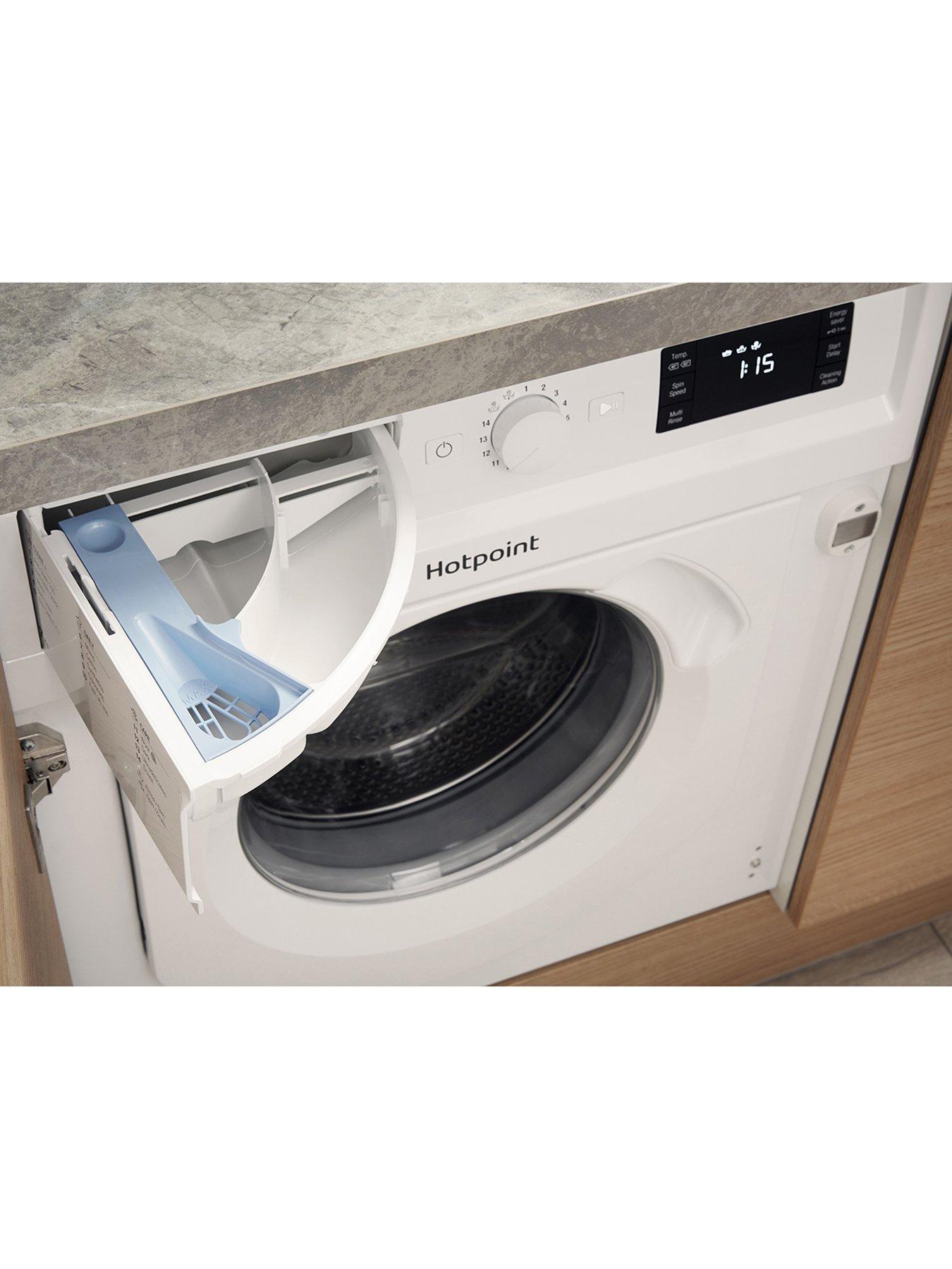 Image 5 of 7 of Hotpoint BIWMHG71483UKN 7kg Load, 1400 Spin Integrated Washing Machine - White
