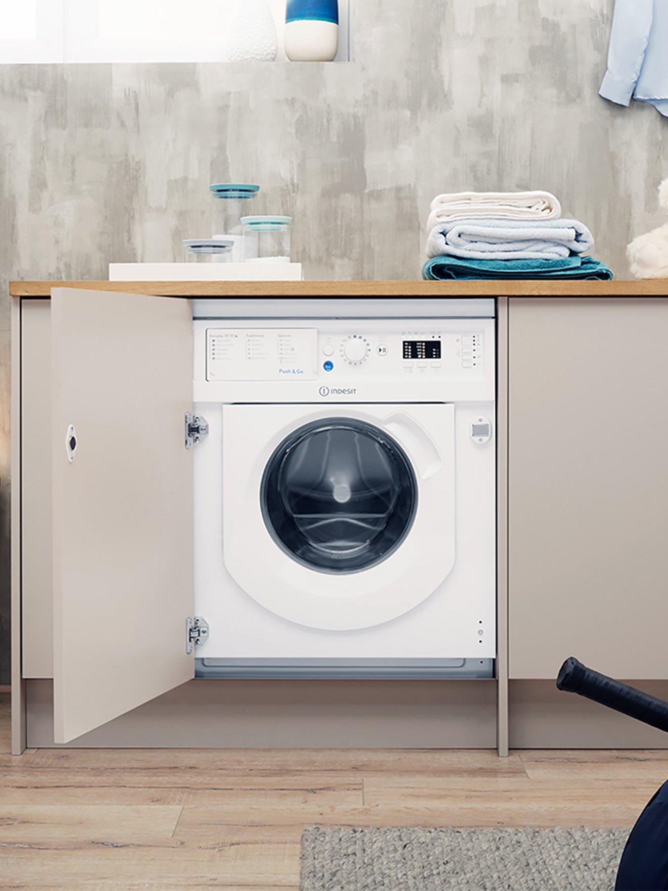 indesit washing machine built in