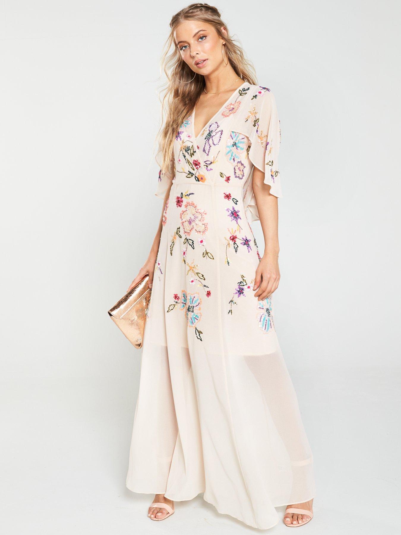 v by very maxi dress