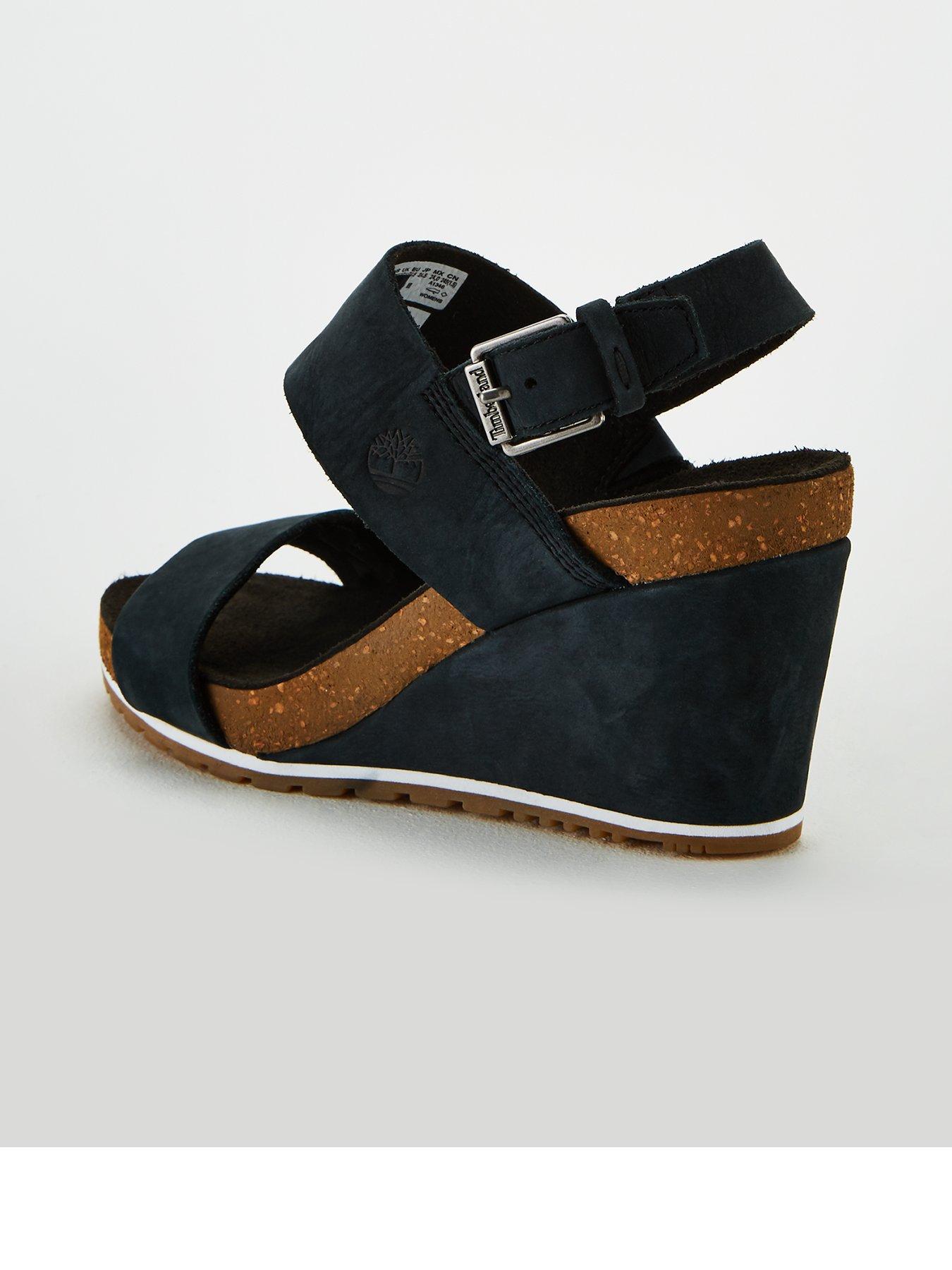 timberland ladies wedge sandals