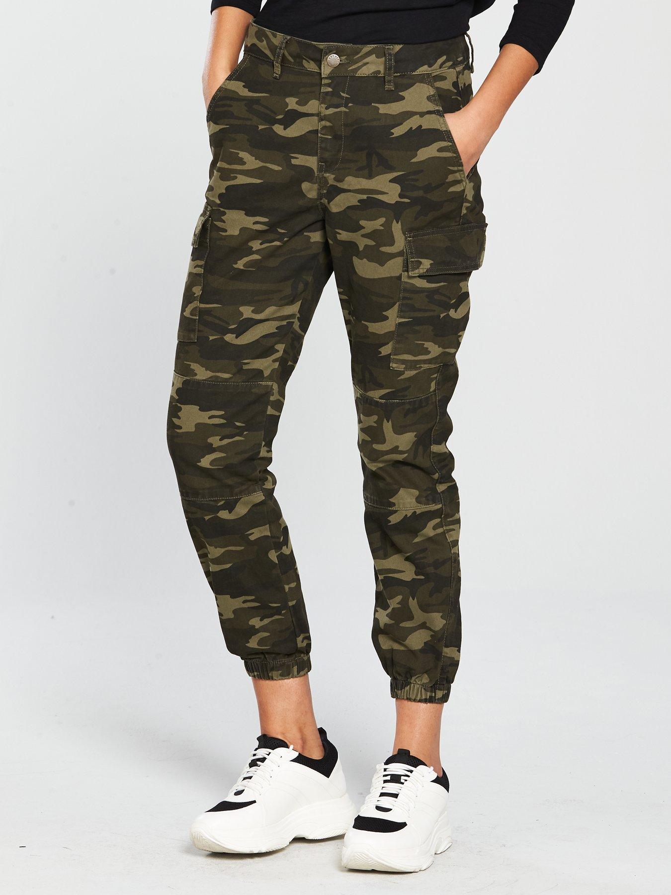 womens camo joggers uk