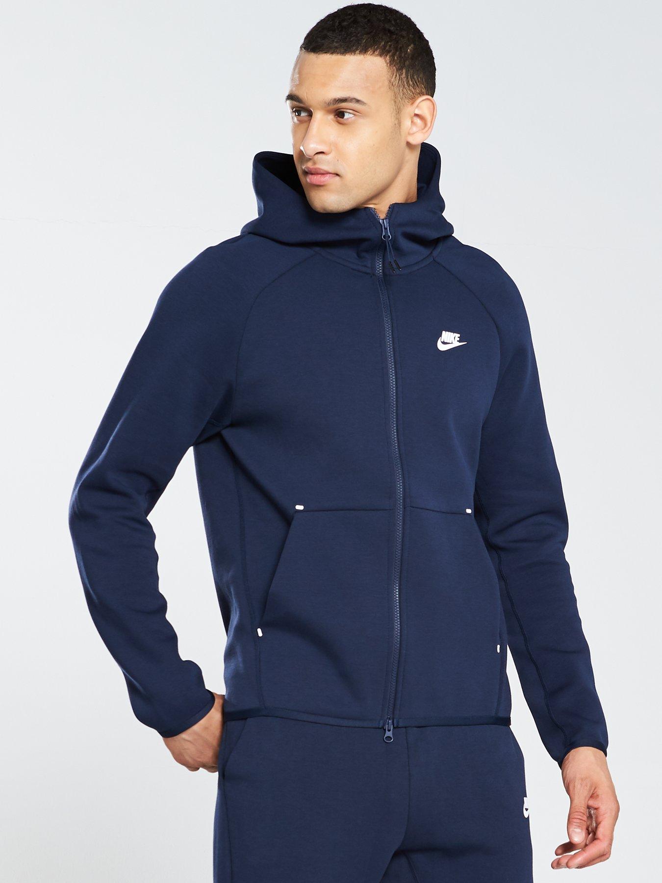 nike tech tracksuit light blue