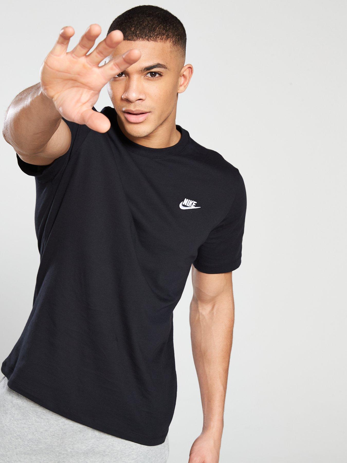 all black nike t shirt