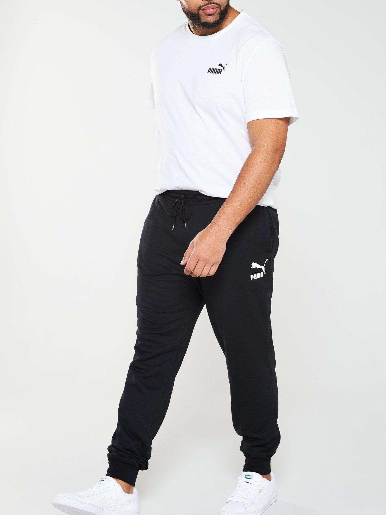 Puma Plus Size Classics Joggers - Black 