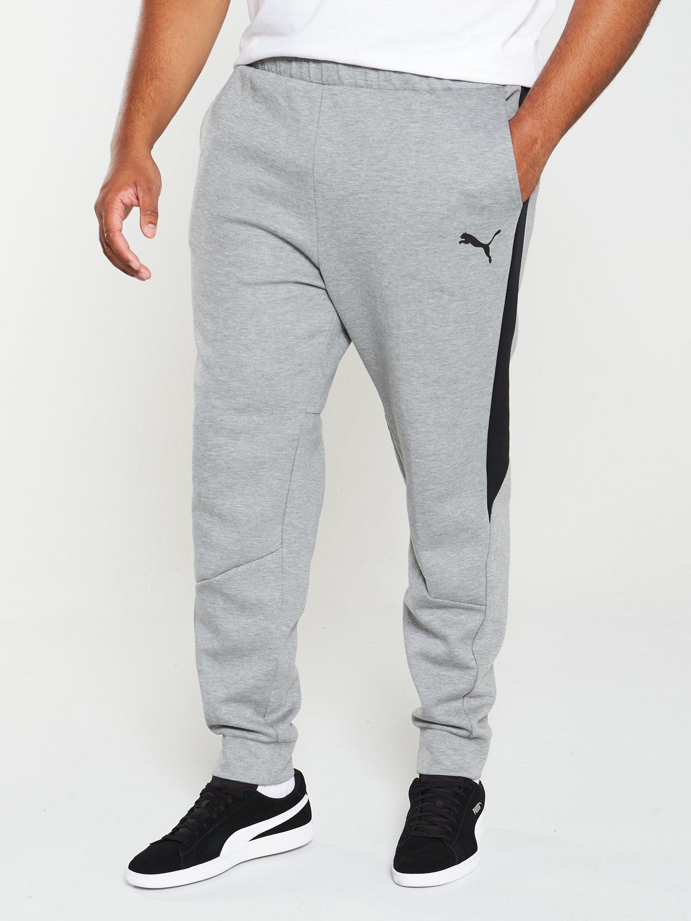 puma joggers grey