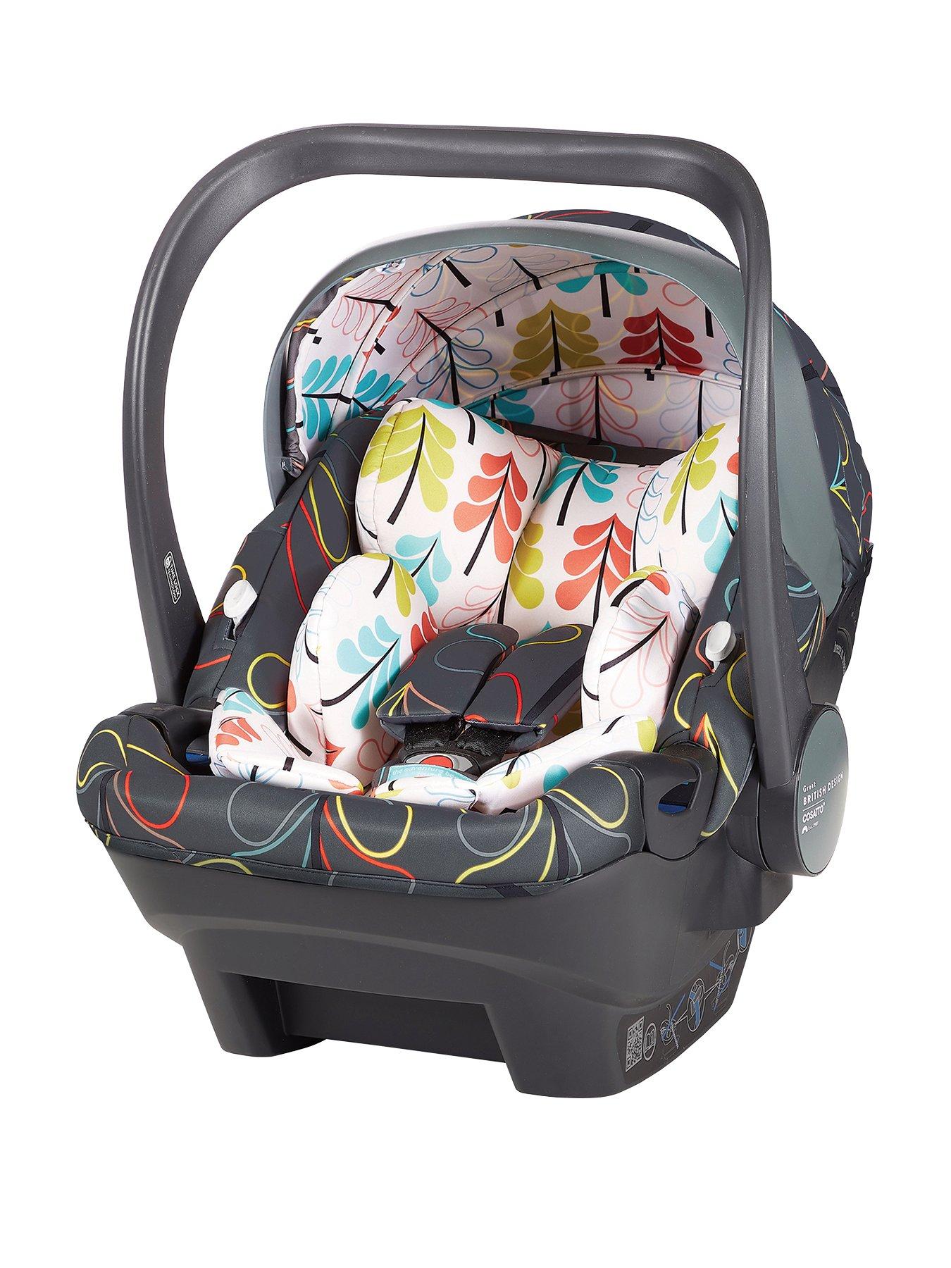 Sweet Baby Soft Design Seat Reducer Newborn Insert Head Cushion for Baby Car Seat Size 0//0 apple