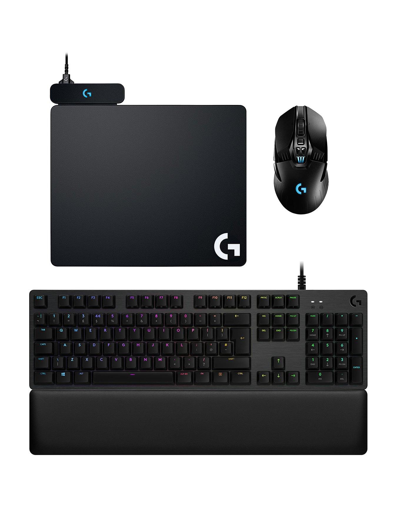 Logitech Powerplay Wireless Charging System With G903 Lightspeed Wireless Gaming Mouse And G513 Mechanical Gaming Keyboard